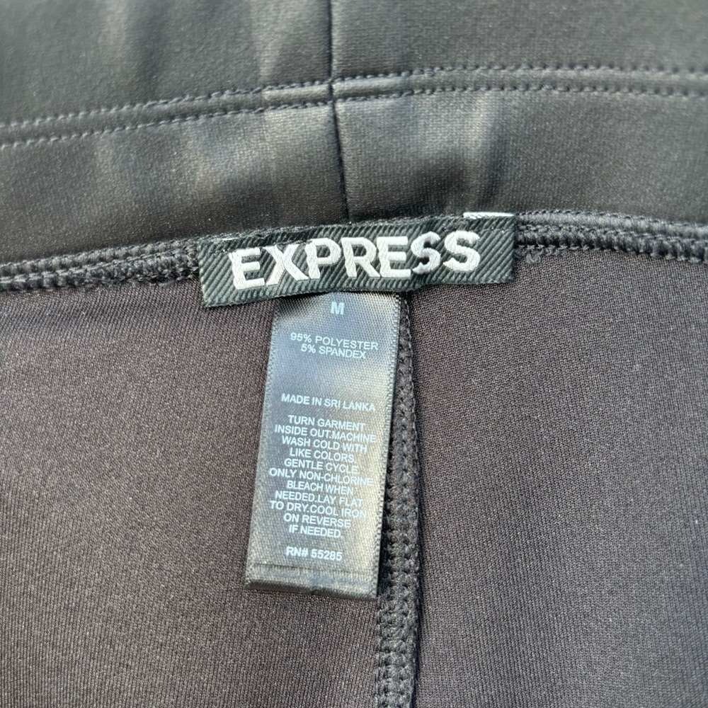 Express Faux Leather Leggings - Picture 3 of 4